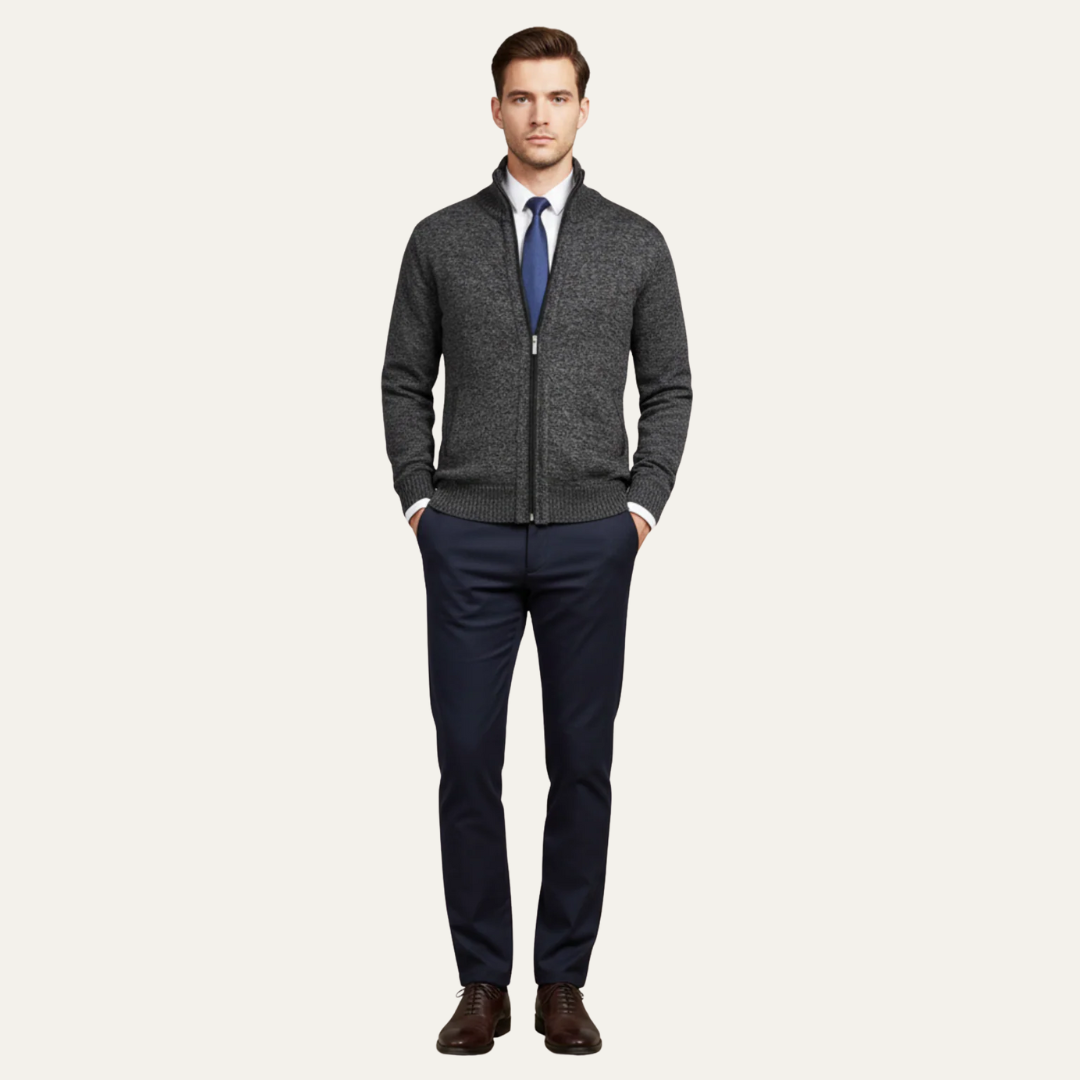 Mens Shirt Jacket Flannel Faux Fur Lined Relaxed Fit - BritishMode