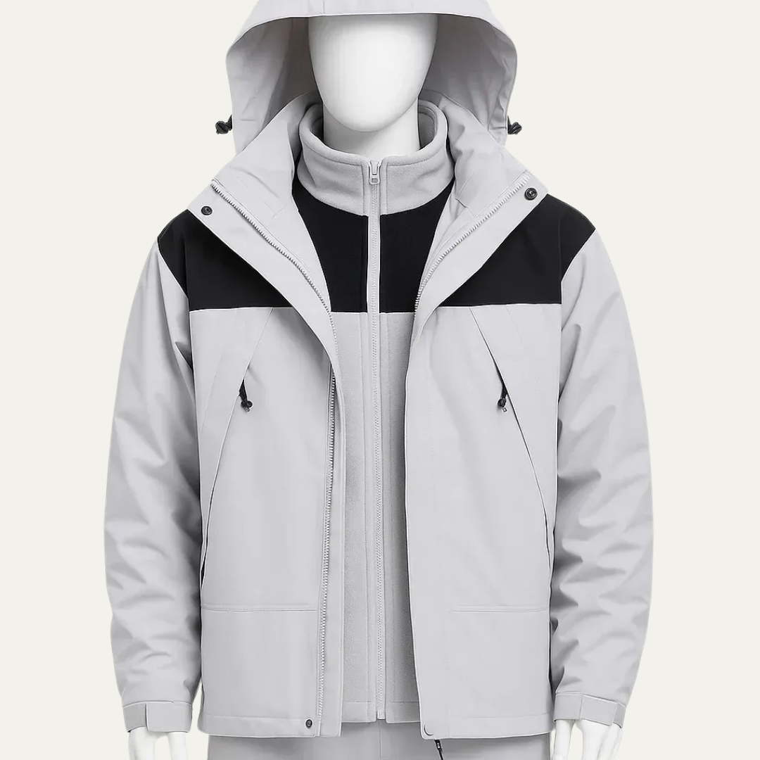 Mens Technical Jacket Insulated Waterproof Shell