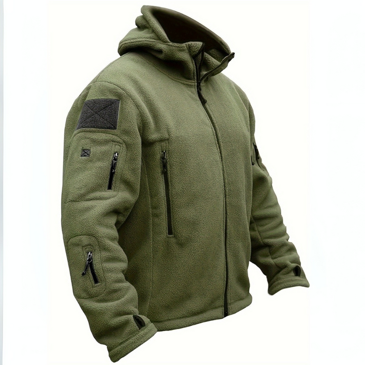 Men’s Tactical Multi Pocket Fleece Hoodie