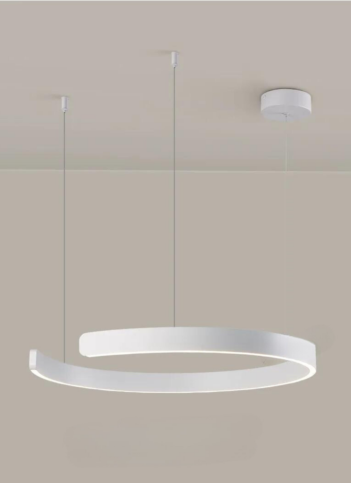 LED Ceiling Fixture Circular Soft Warm Lighting