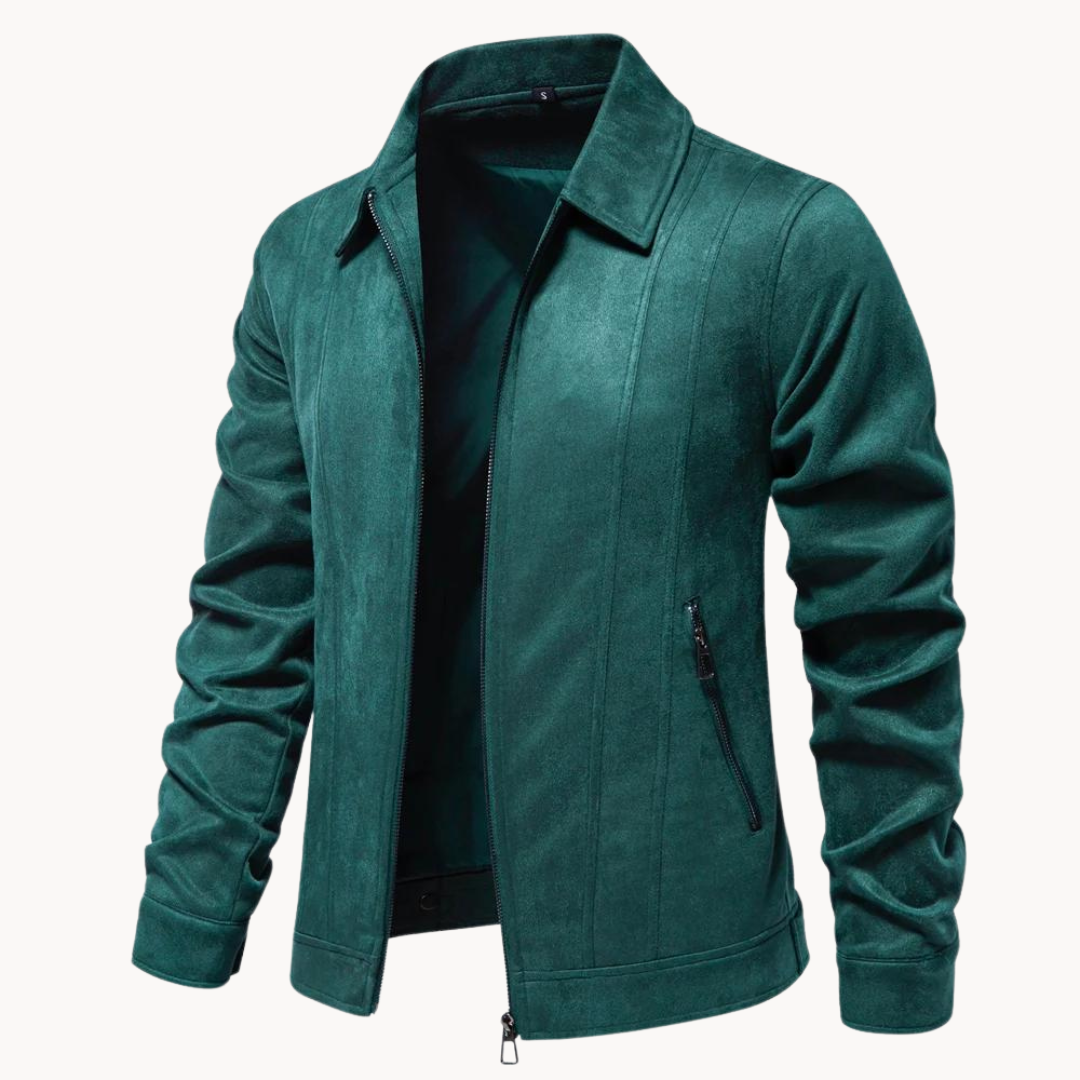 Mens Suede Jacket Classic Fit