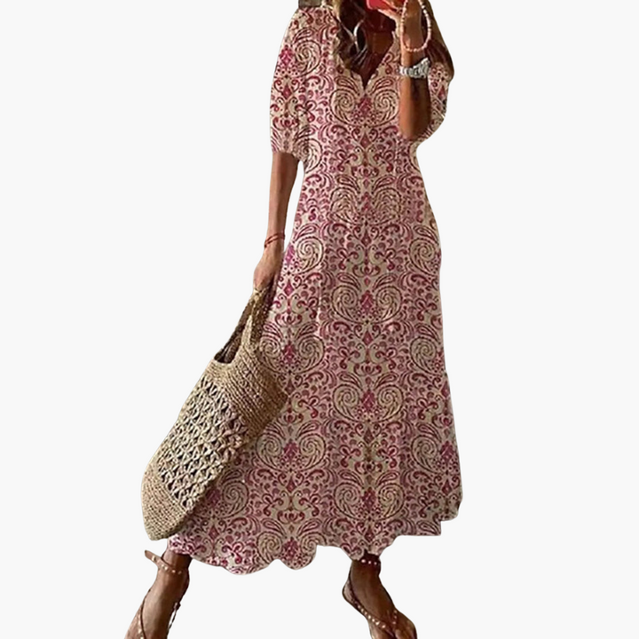 Womens Maxi Dress Lightweight Relaxed Fit