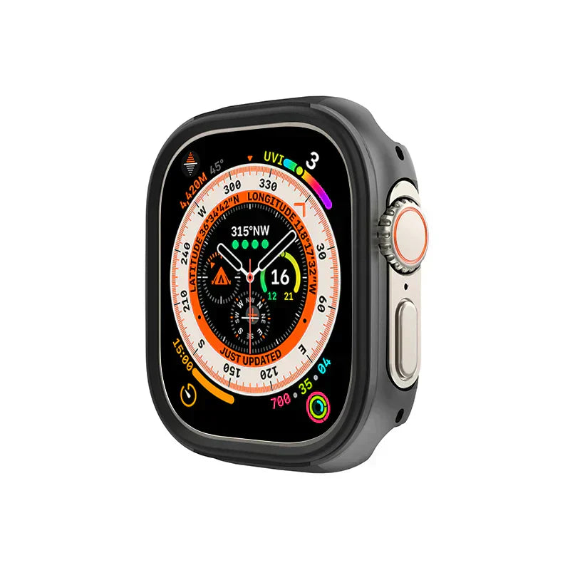 Unisex Metal Case for Apple Watch Durable Protective