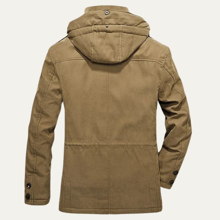 Mens Insulated Utility Winter Parka Heavy Fit