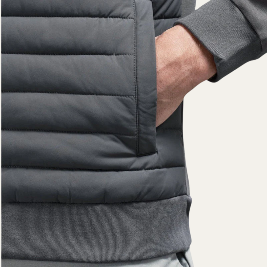 Mens Corduroy Trucker Jacket with Shearling Collar