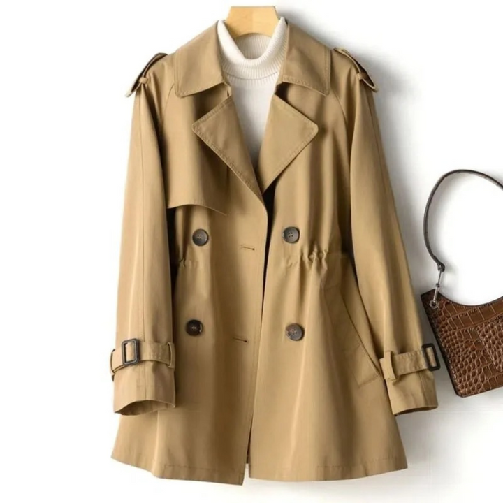 Mens Casual Trench Coat Classic Fit