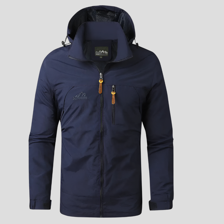 Mens Outdoor Jacket Waterproof Windproof Shell