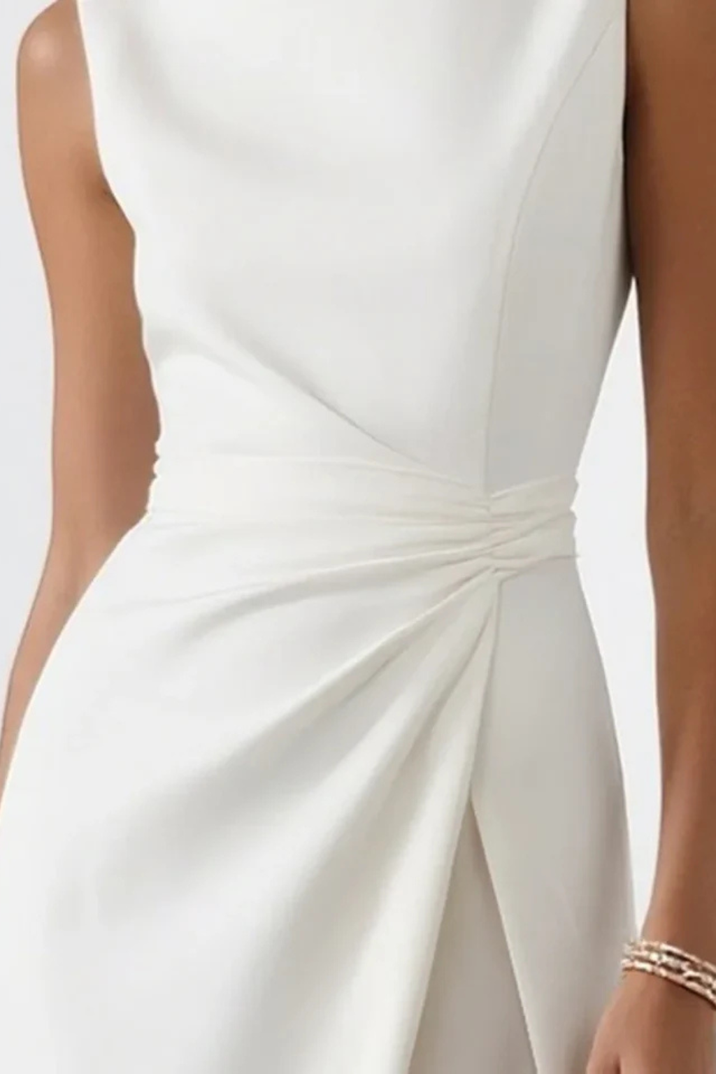 Womens Maxi Dress Sculpted Fit Elegant Style