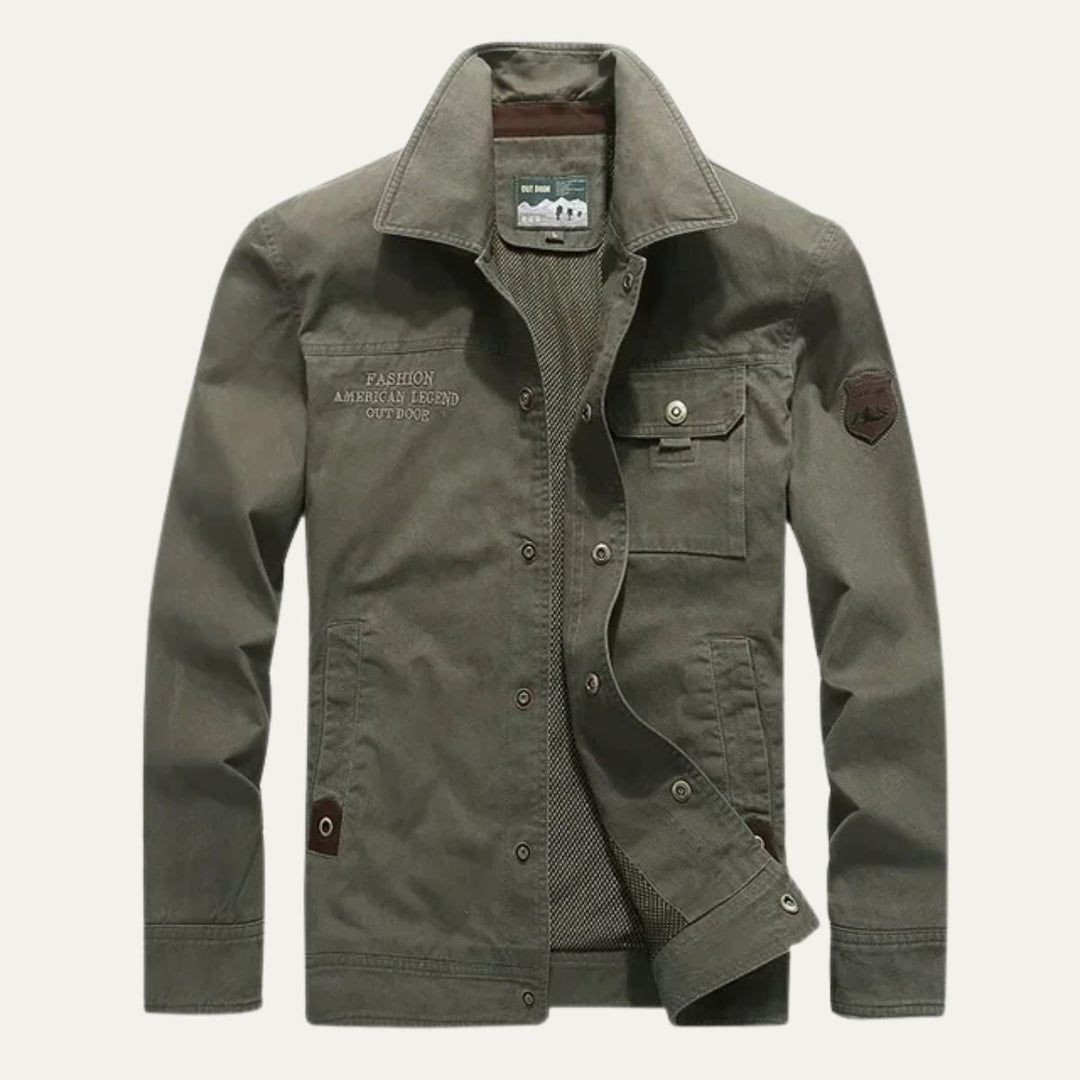 Mens Tactical Cargo Jacket Durable Explorer Style