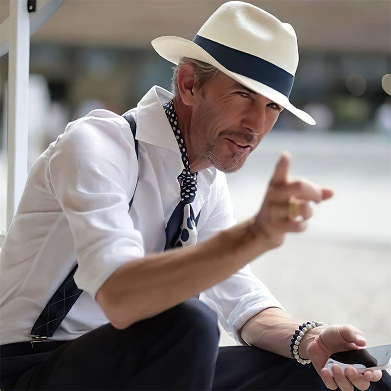 Unisex Handmade Panama Hat Classic Style