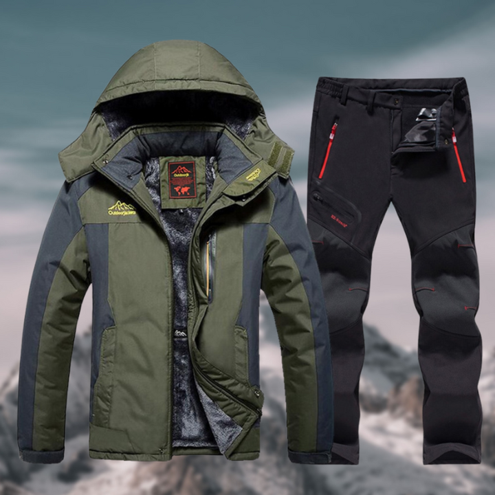 Unisex Outdoor Jacket Insulated Warm Practical Fit