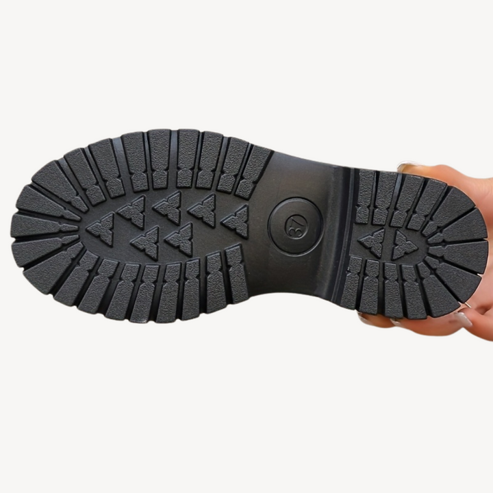 Womens Orthopedic Loafers with Buckle Closure
