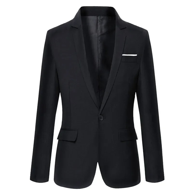 Mens Blazer Jacket Tailored Fit Classic