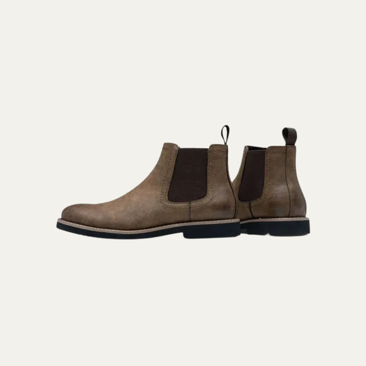 Mens Chelsea Boots Matte Lug Sole