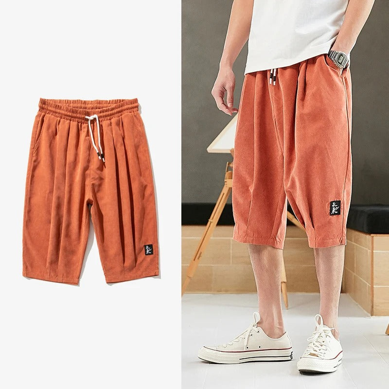 Womens Casual Fit Wide Leg Shorts