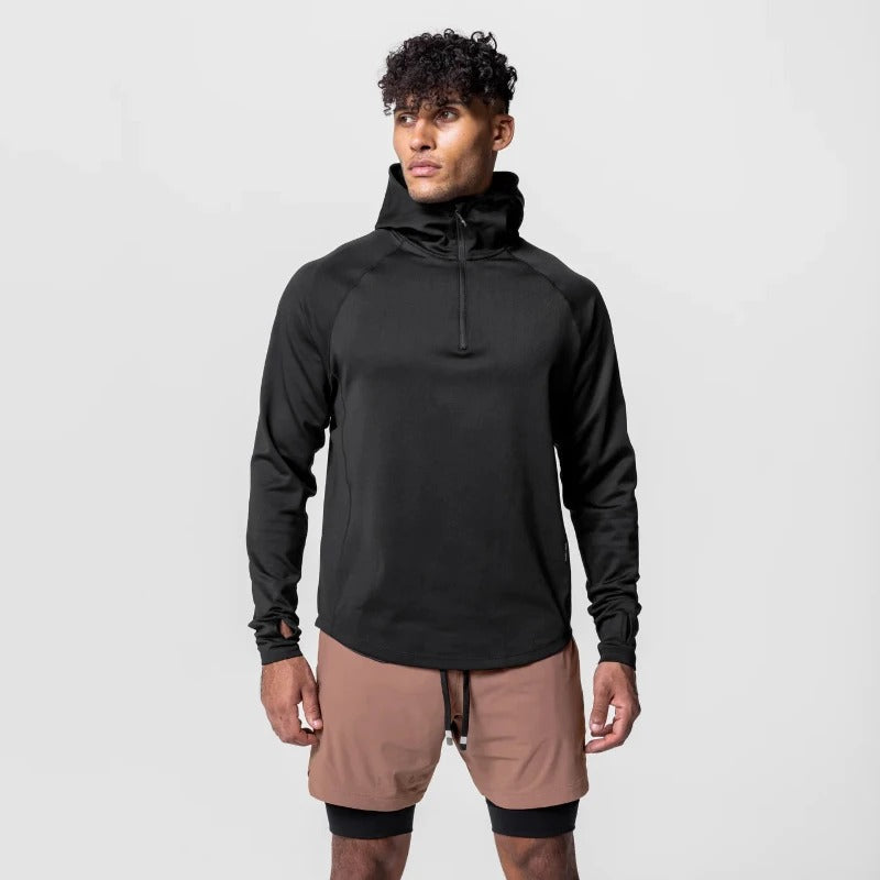 Mens Slim Fit Performance Hoodie - BritishMode