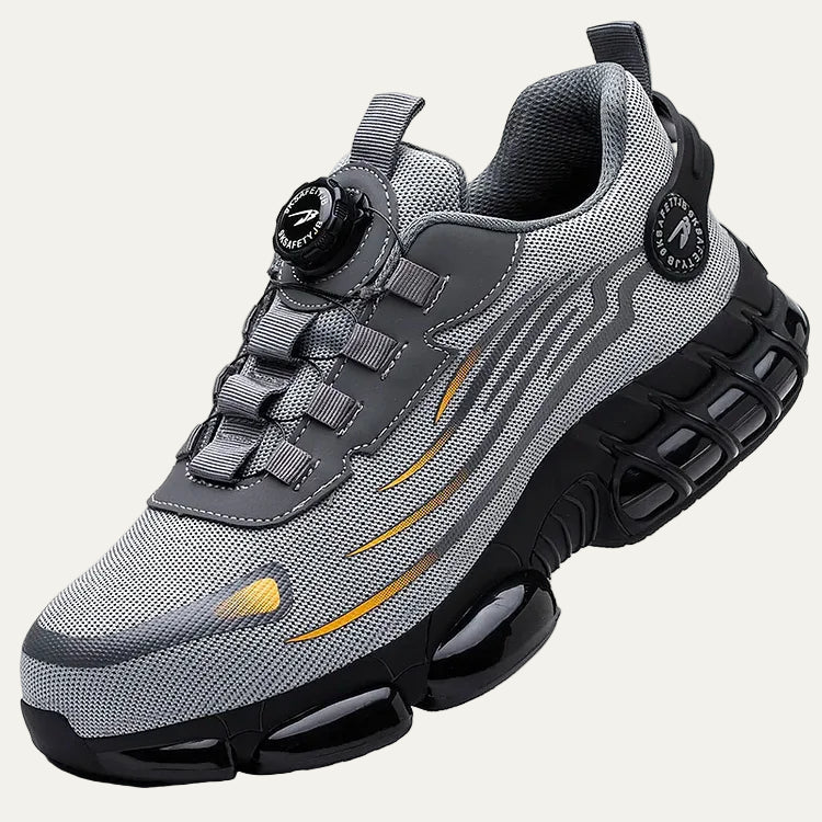 Mens Mesh Sneakers with Rotary Lacing System