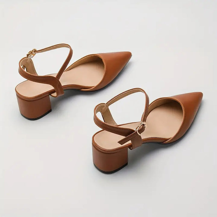 Womens Block Heel Shoes with Comfortable Fit