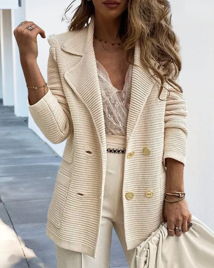 Womens Winter Coat Wool Blend Classic Fit - BritishMode