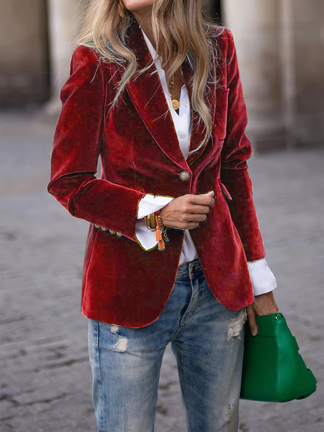 Womens Tailored Jacket Classic Fit - BritishMode