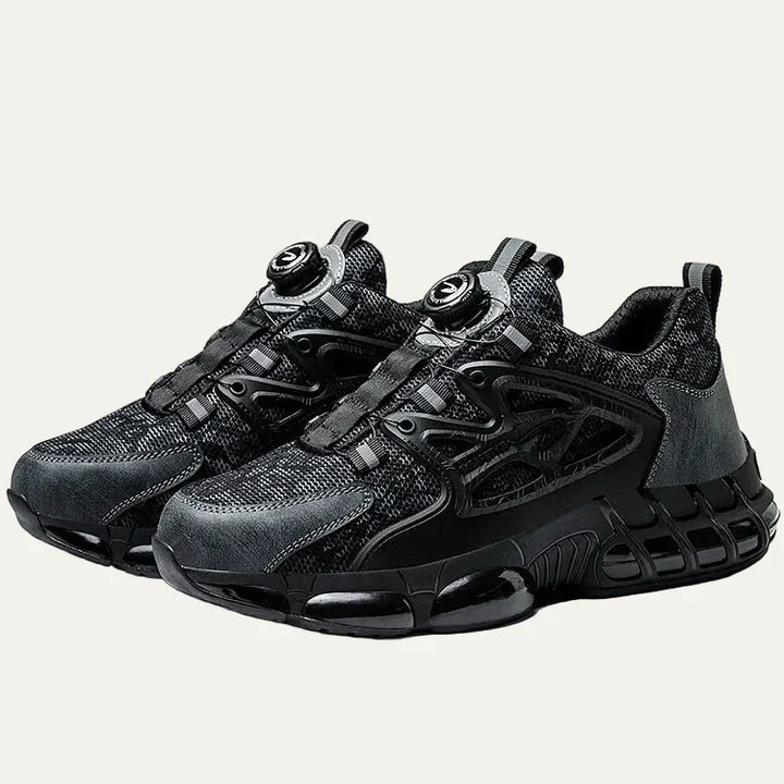 Mens Mesh Sneakers with Rotary Lacing System