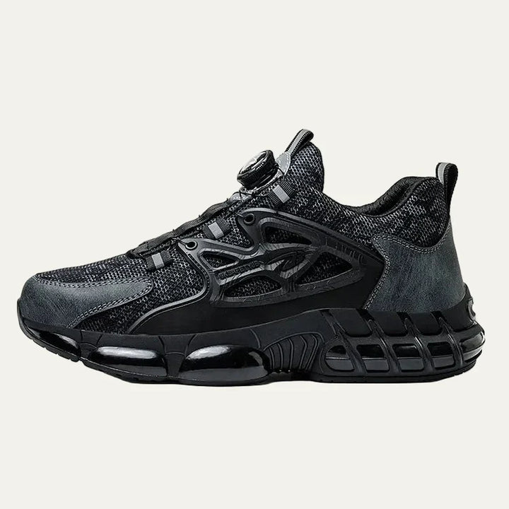 Mens Mesh Sneakers with Rotary Lacing System