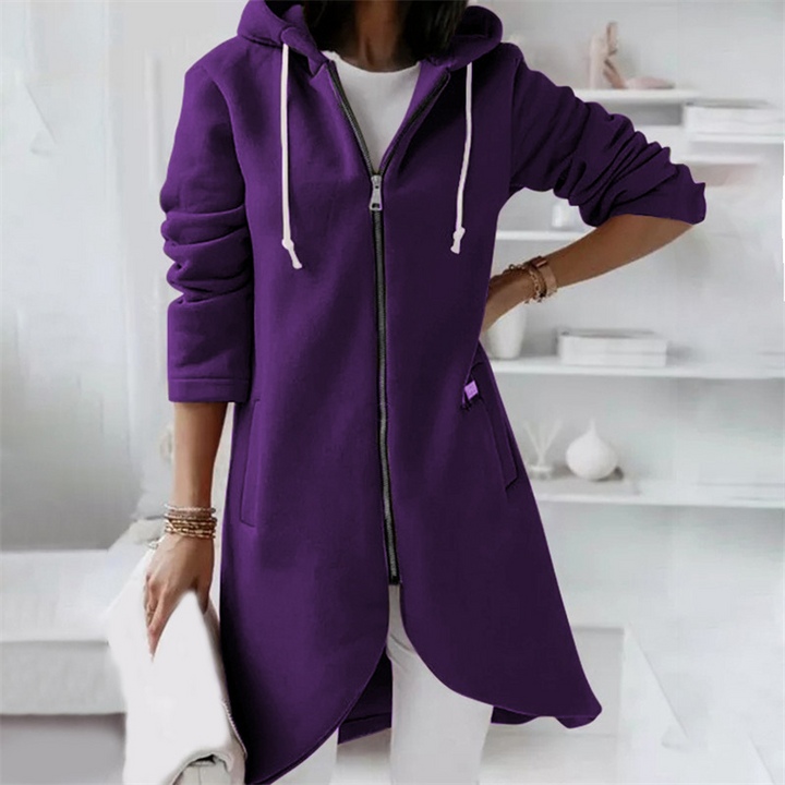 Womens Oversized Hooded Coat Warm Winter Outerwear