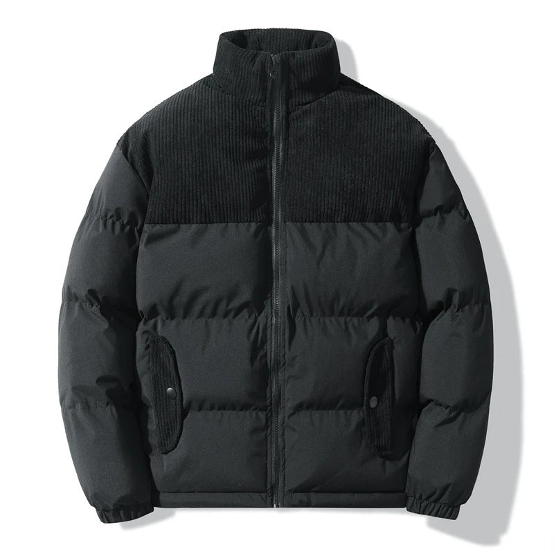 Womens Quilted Puffer Jacket Insulated Warm Fit - BritishMode