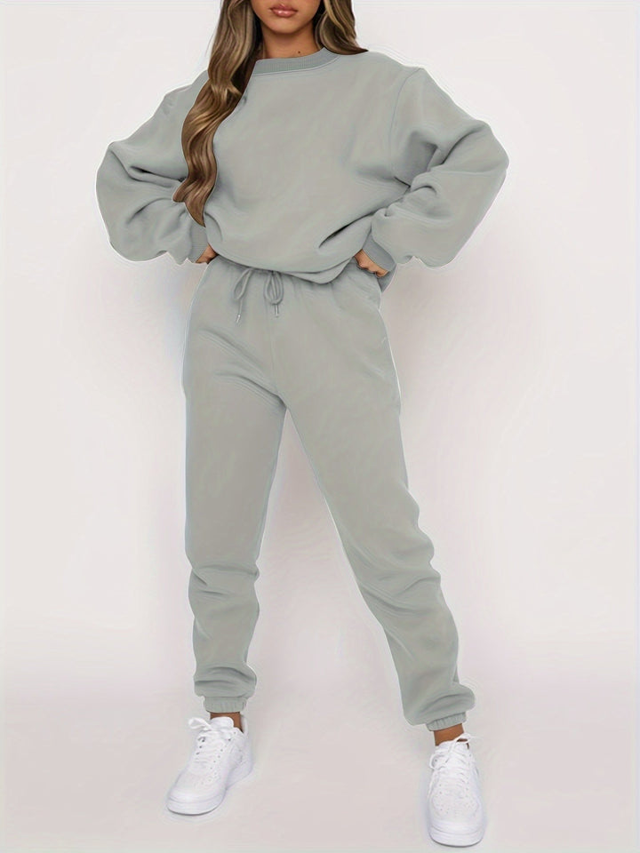 Unisex Two-Piece Tracksuit Oversized Comfortable Urban Style