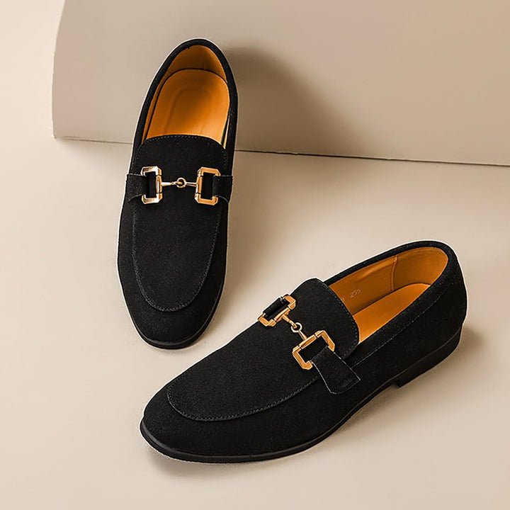 Mens Loafers Slip-On Comfortable Fit