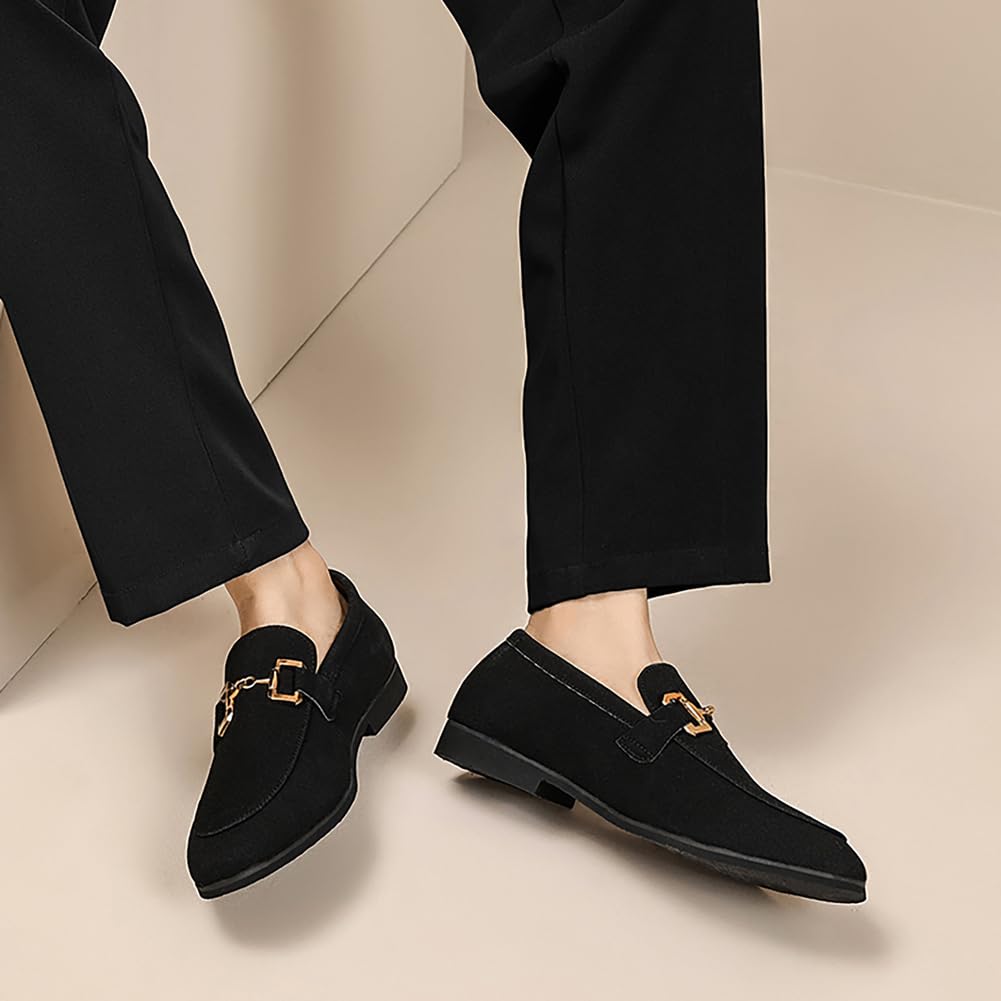 Mens Loafers Slip-On Comfortable Fit