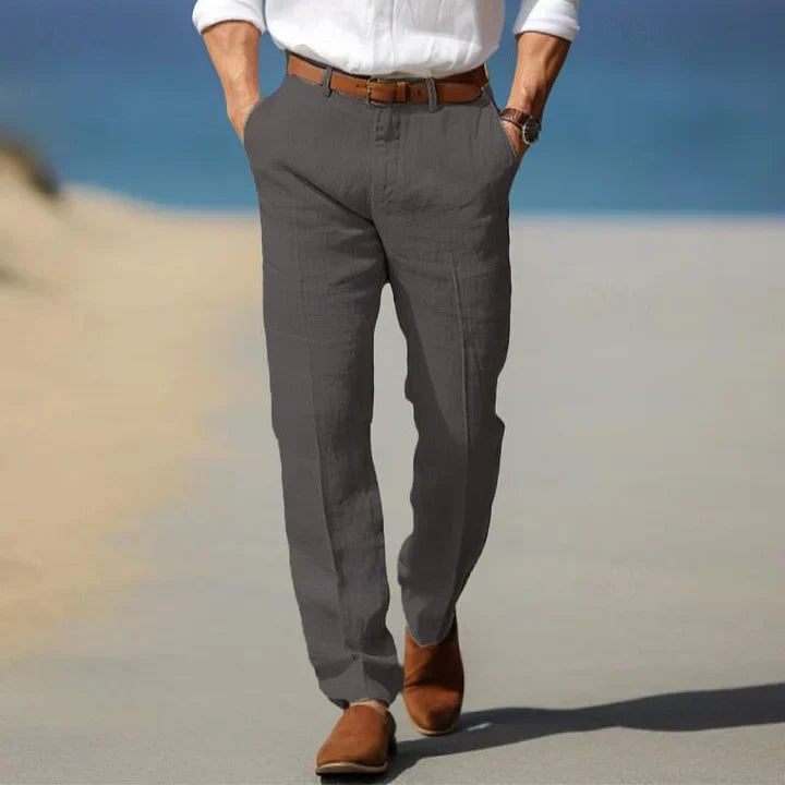 Mens Casual Pants Comfortable Fit