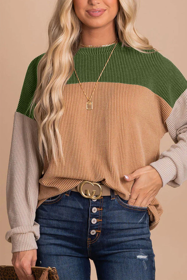 Womens Long Sleeve Sweater Warm Knit Winter