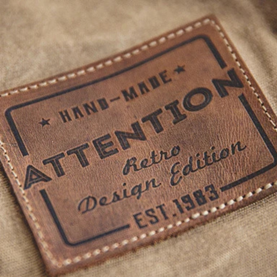 Mens Vintage Canvas Windproof Jacket Classic Fit