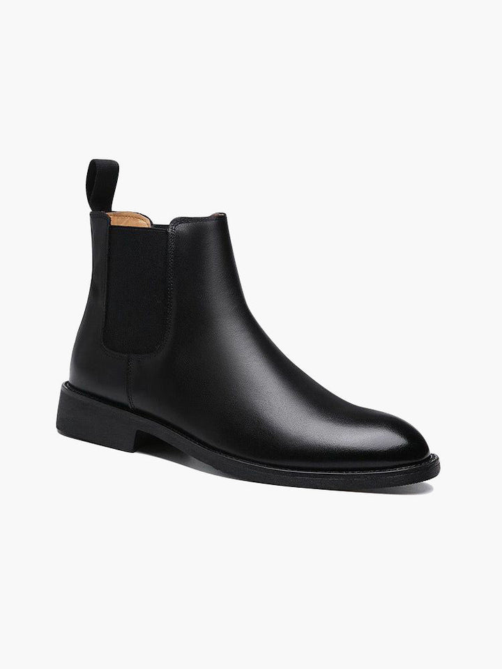 Mens Ankle Boots Genuine Leather Comfort Fit - BritishMode