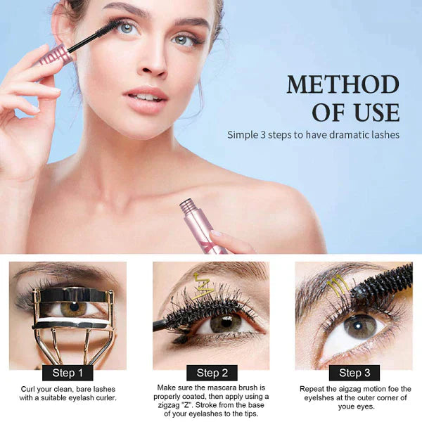 Womens Mascara Curling Volumizing Lengthening Formula
