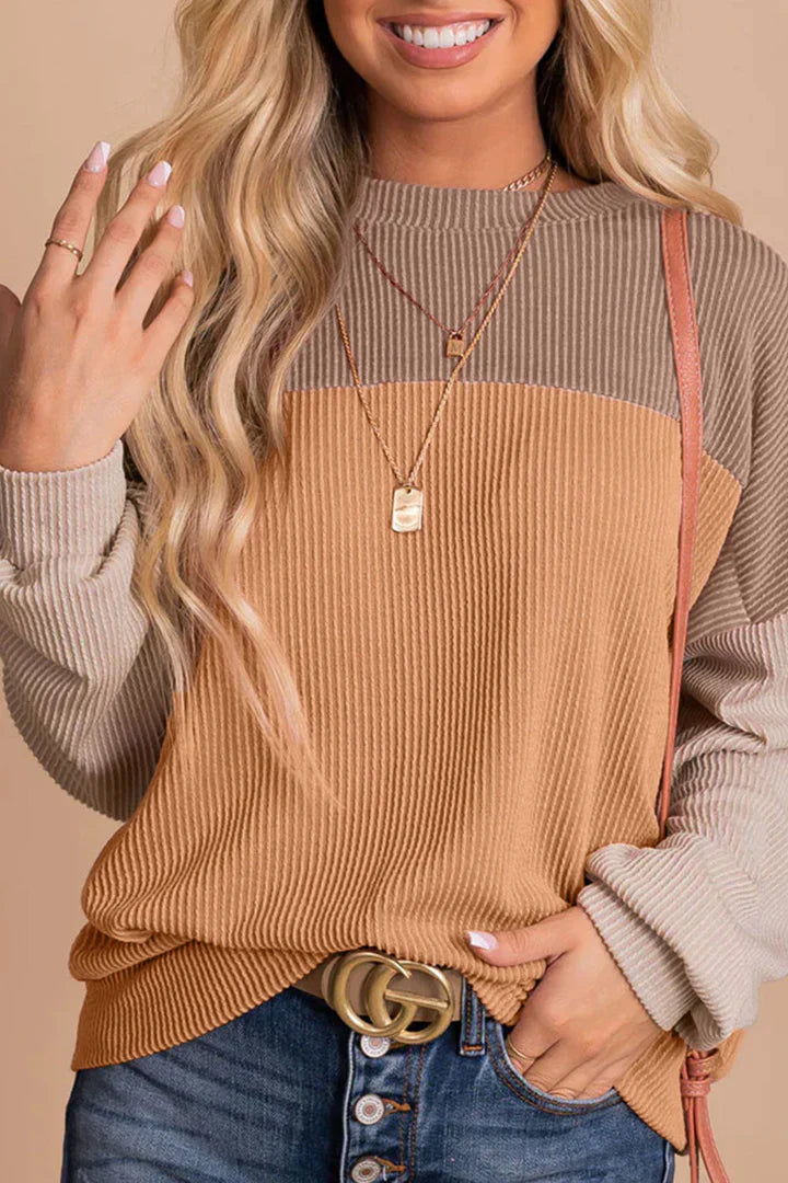 Womens Long Sleeve Sweater Warm Knit Winter