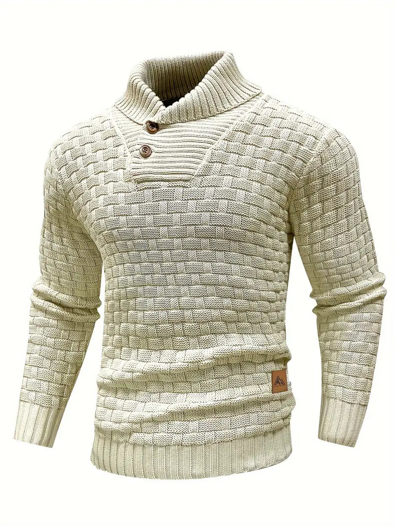 Mens Knit Sweater Classic Fit