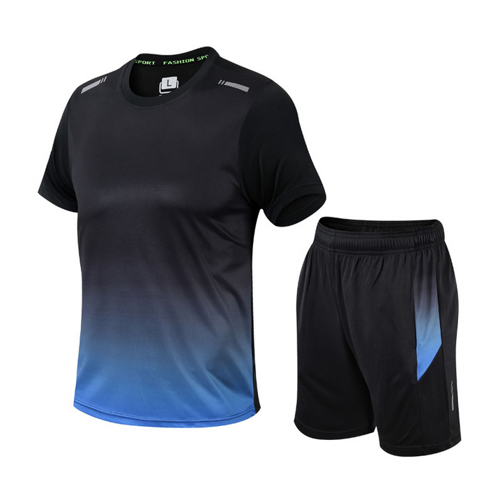 Mens Sportswear Set Polyester Activewear Comfortable Fit - BritishMode