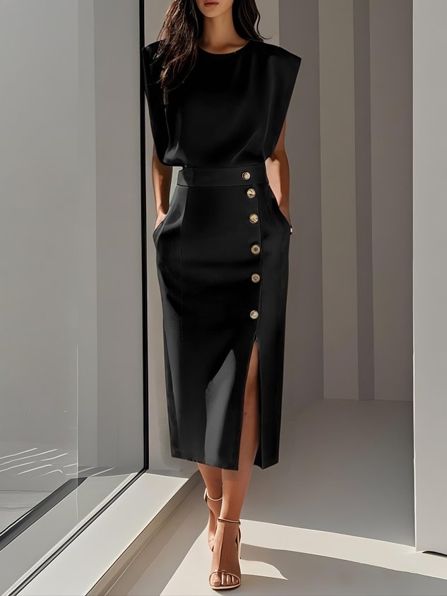 Womens Summer Dress Lightweight Elegant Fit