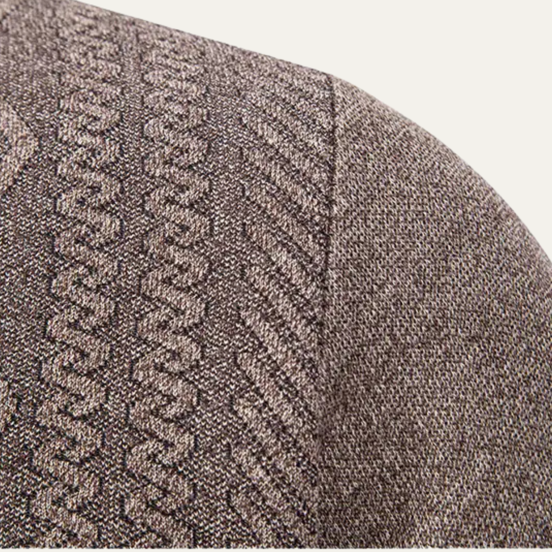 Mens Slim Fit Knitted Cardigan Button-Up V-Neck