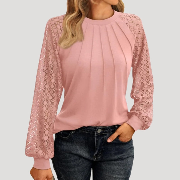 Womens Blouse Lightweight Stylish Relaxed Fit - BritishMode