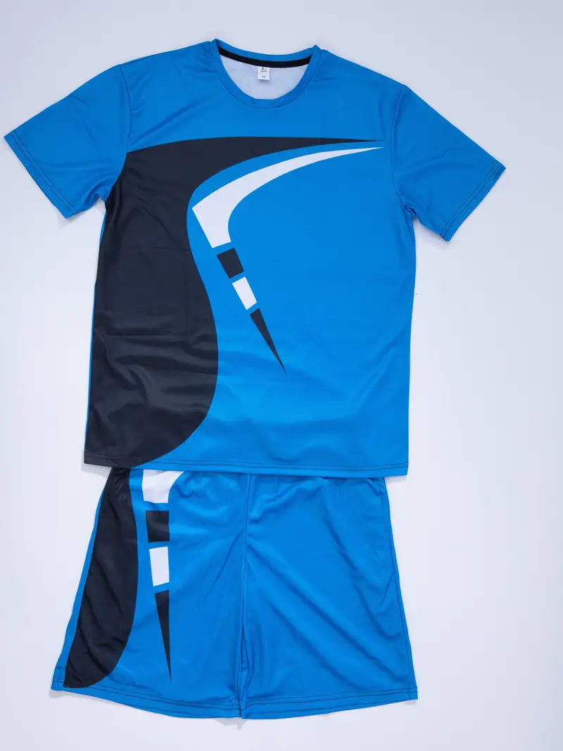 Mens Two-Piece Summer Outfit Casual Fit - BritishMode