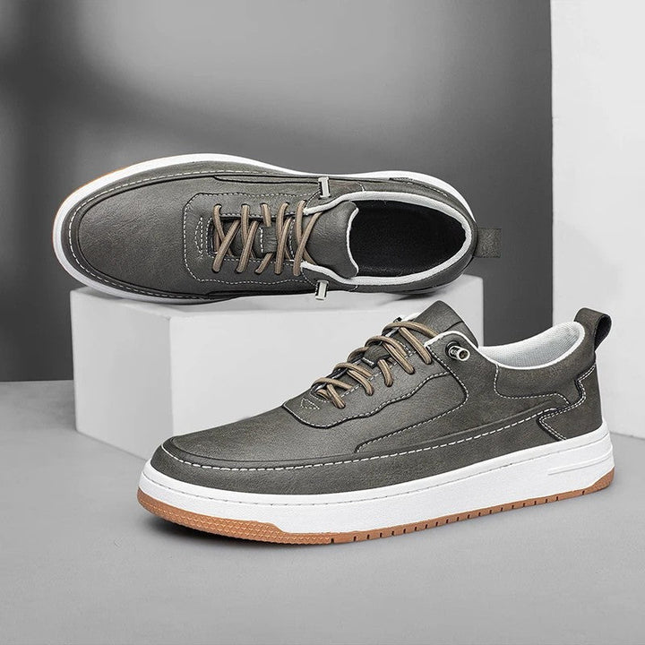Mens Leather Sneakers Classic Style