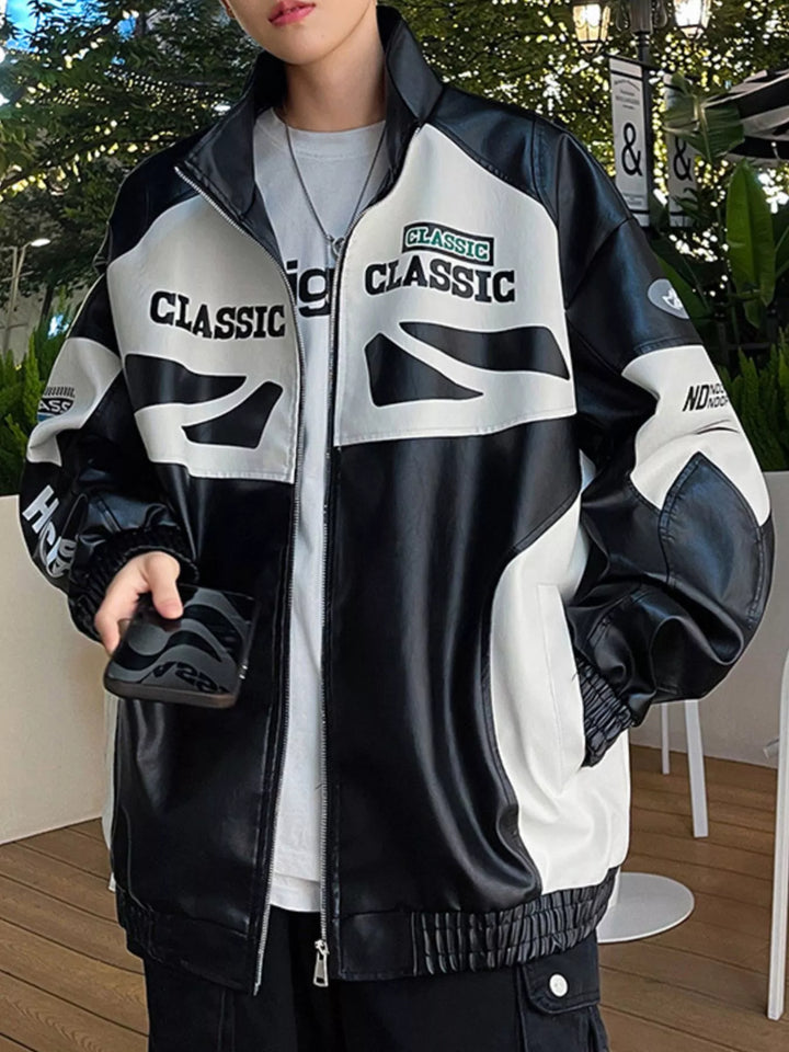 Mens Waterproof Zip Jacket Large Size