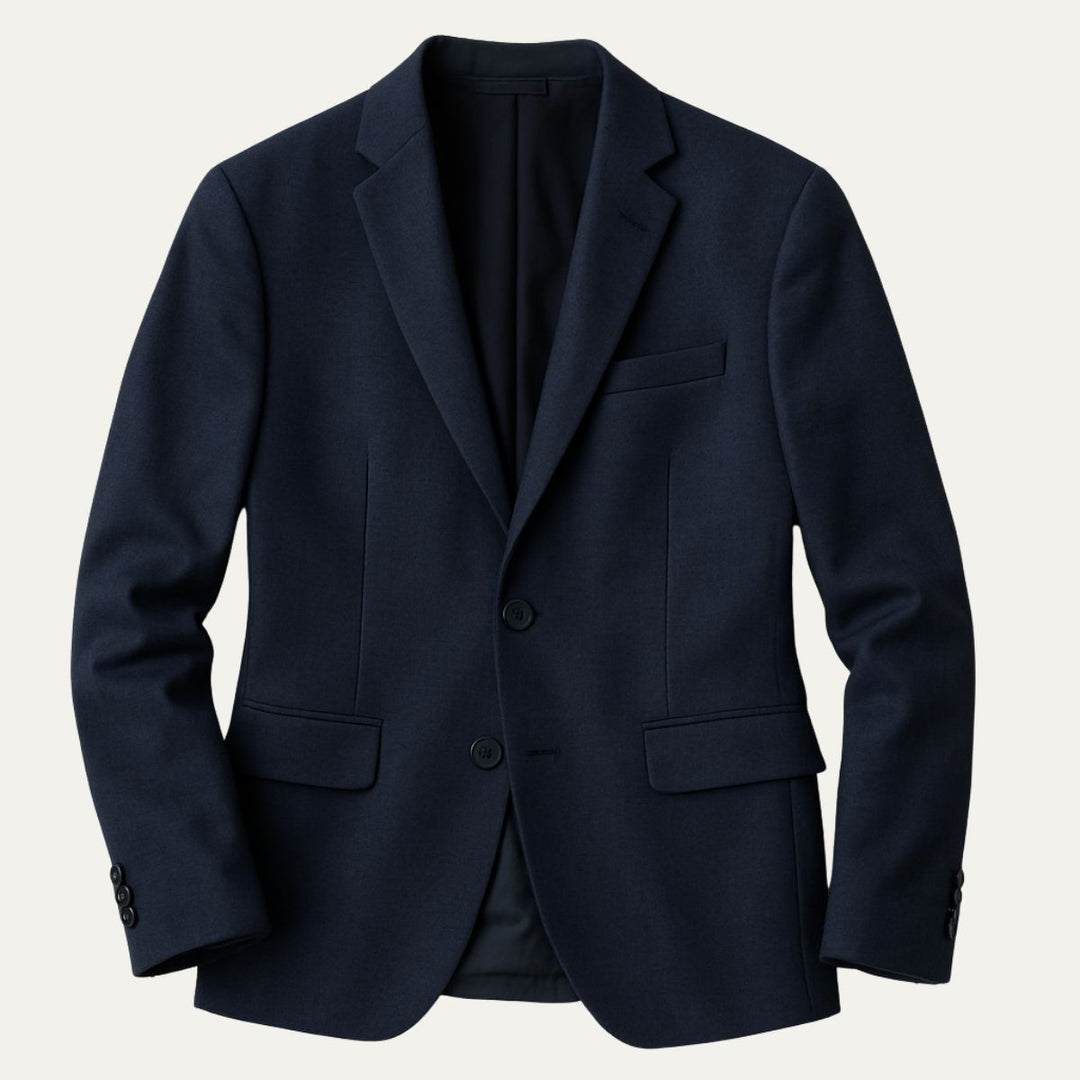 Mens Cotton Blazer Tailored Fit Jacket