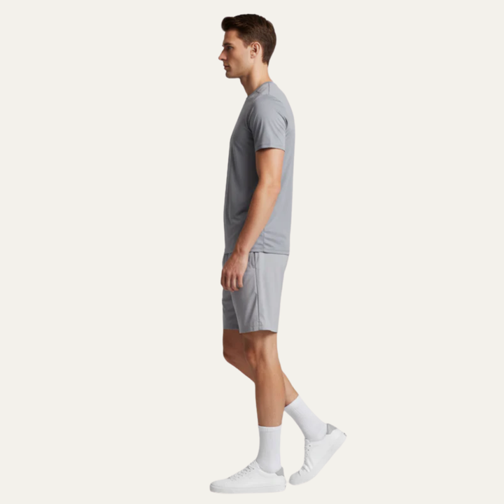 Mens Athletic T-Shirt Quick Dry Performance