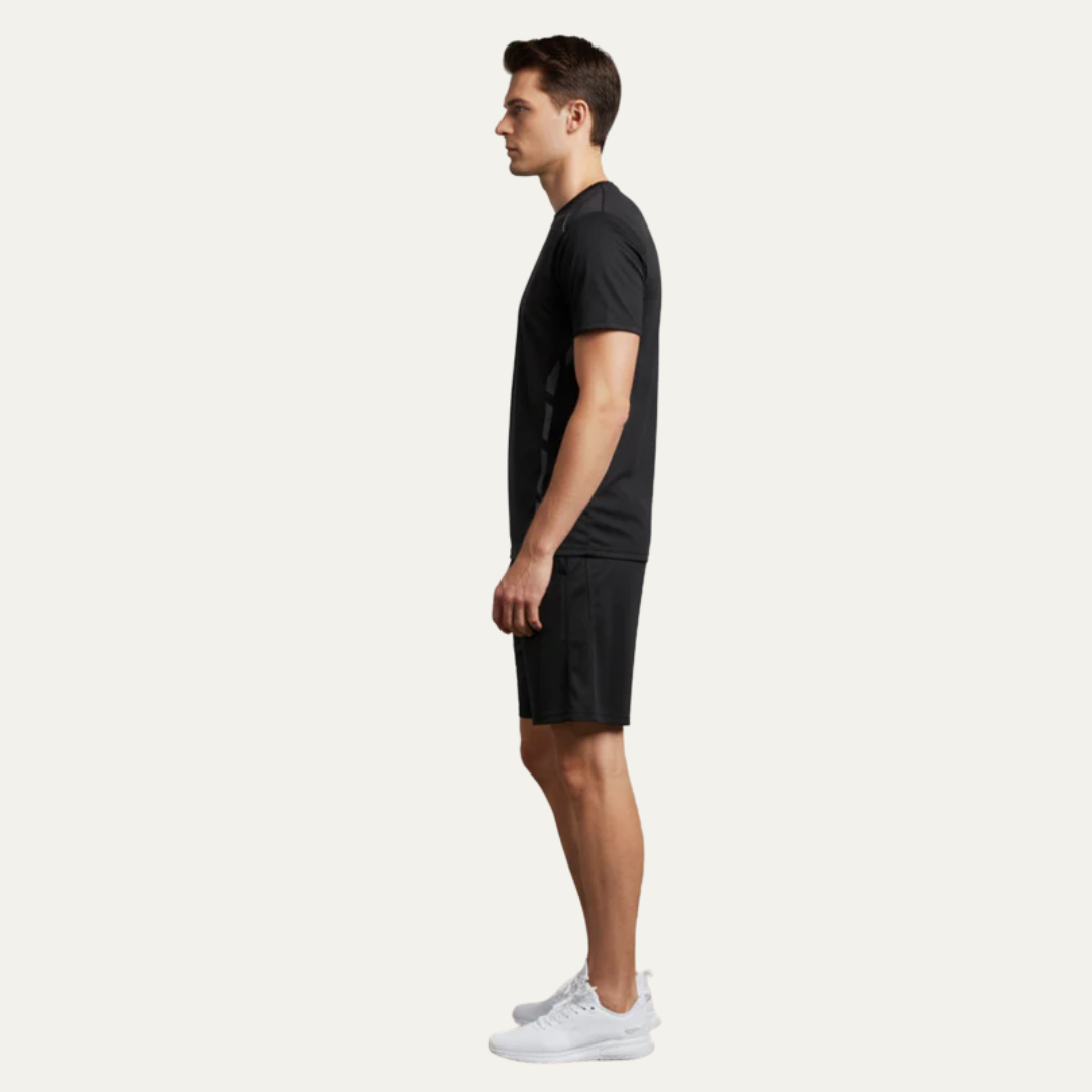 Mens Athletic Set Reflective Performance Fabric