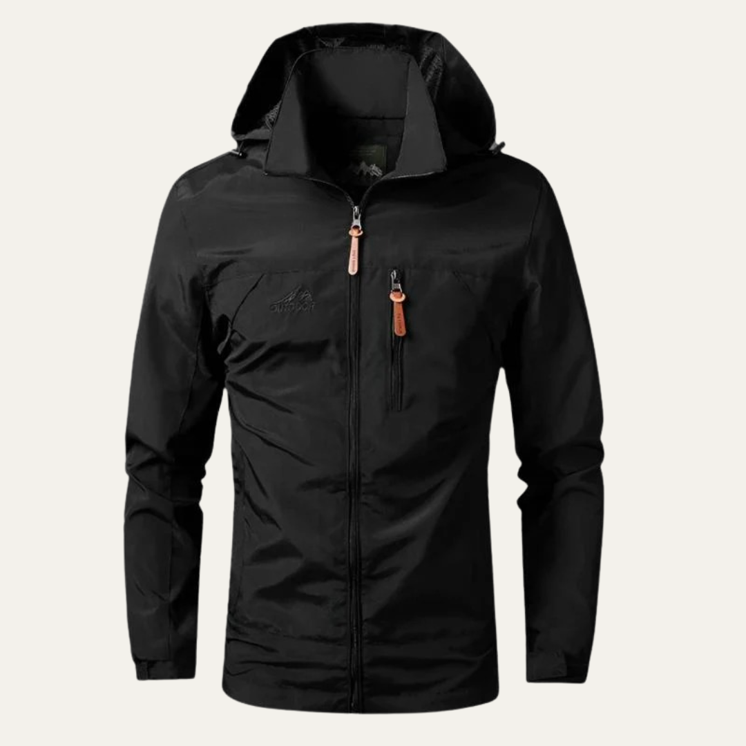 Mens Outdoor Winter Jacket Faux Fur Lined Heavy Duty