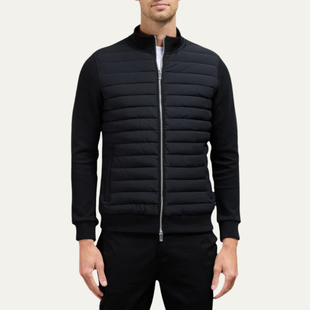 Mens Corduroy Trucker Jacket with Shearling Collar